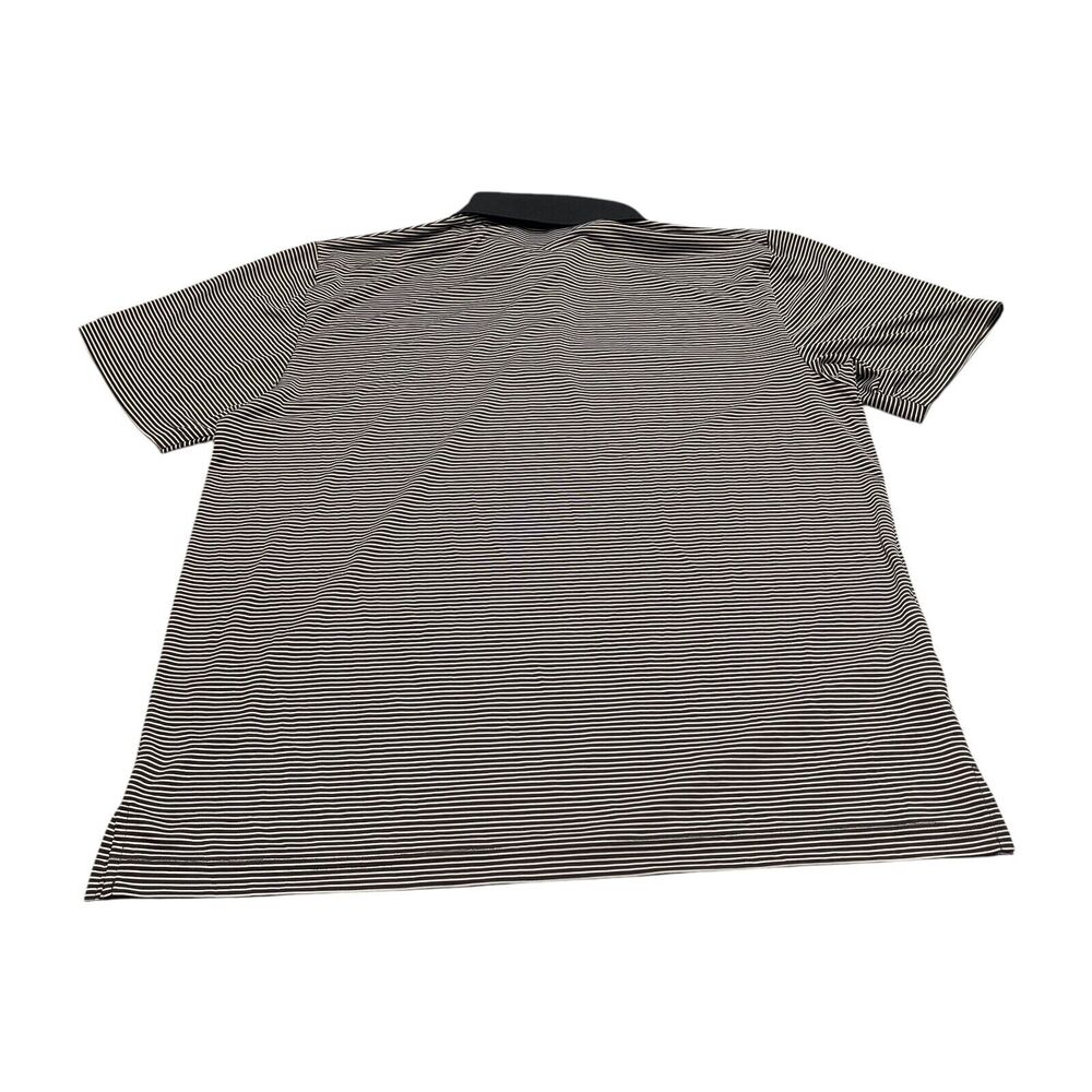 Grand Slam Polo Shirt Men's Large Black White Collared Performance Short Sleeve - Picture 3 of 7